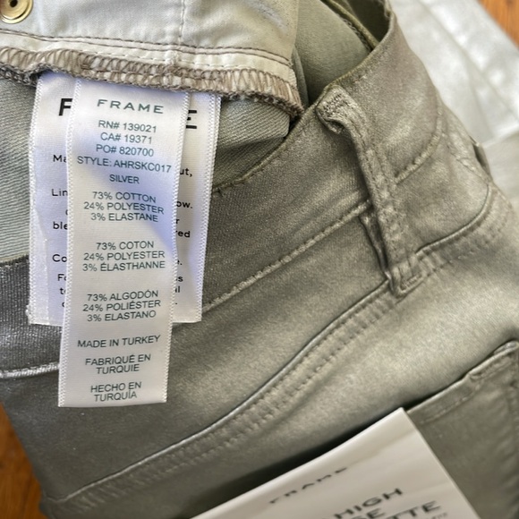 Frame Ali high rise cigarette pant - Picture 6 of 6